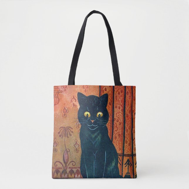 Svart katt, Louis Wain Tygkasse (Framsida)