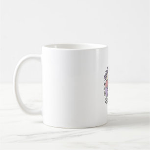 Svart Katt Magi Katt Svart Katt Vintage Vektor Art Kaffemugg