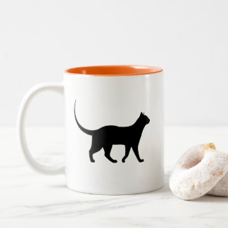 Svart katt Mugg