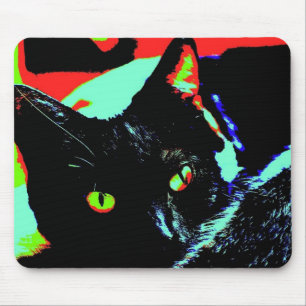 Svart katt musmatta