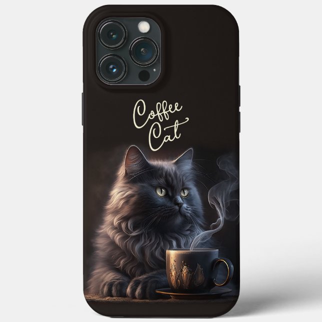 Svart katt och kaffe (Baksida)