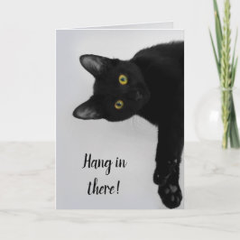 Svart katt-Personlig-källa Kort