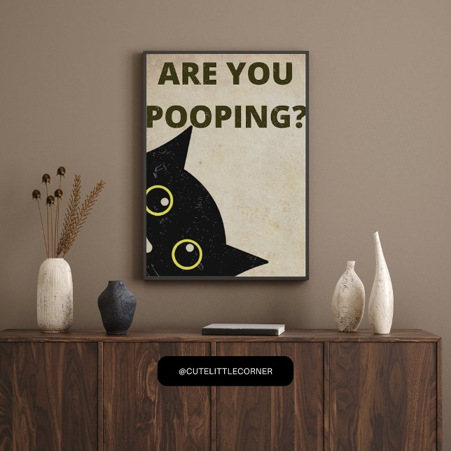 Svart katt Poster du (Skapare uppladdad)