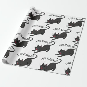 Svart katt presentpapper