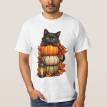 Svart Katt Pumpastack Halloween