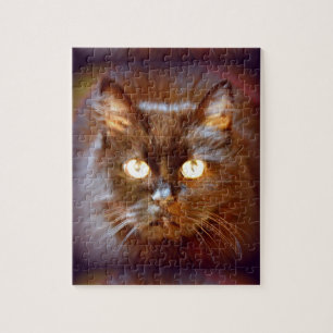 svart katt pussel