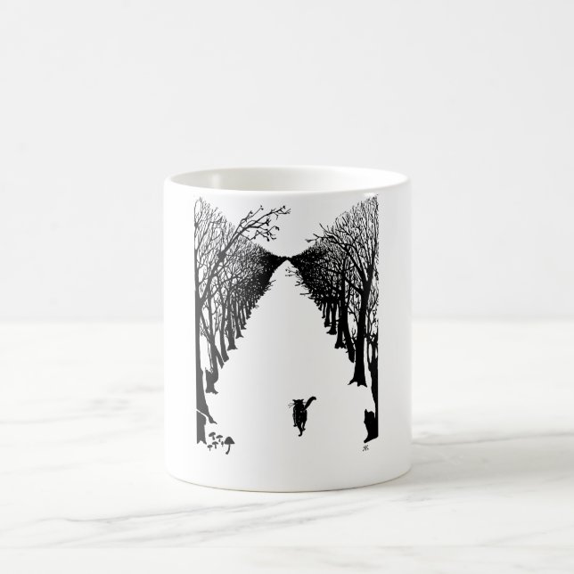 Svart katt, Rudyard Kipling Kaffemugg (Center)