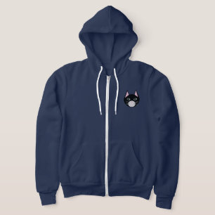 Svart katt t shirt