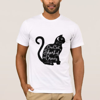 Svart katt T-shirt