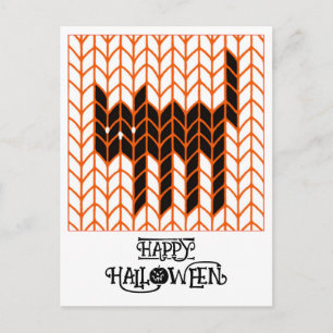 SVART KATT TRÖJA Halloween vykort