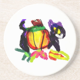 Svart katt underlägg