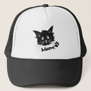 Svart katt - välj färg keps