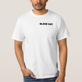 Svart Katt – Väljaktigt Vänlig & Stolt Rolig T-Shi T Shirt
