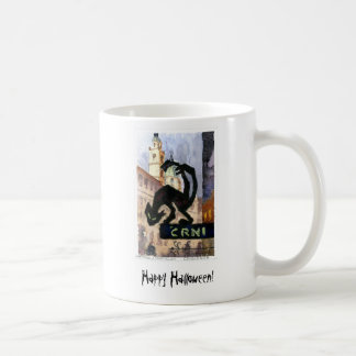 Svart kattmugg kaffemugg