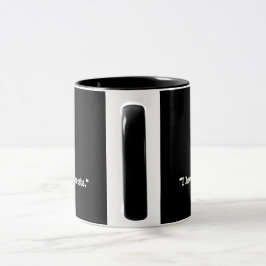 Svart kattpridemugg! mugg