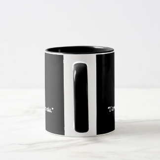 Svart kattpridemugg! mugg