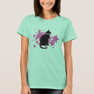 Svart kattrosastjärnor tee