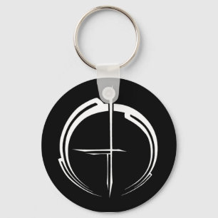 Svart Keychain Nyckelring