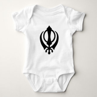 Svart Khanda T-shirt