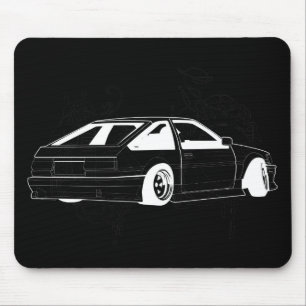 Svart KIS Levin AE86 Musmatta