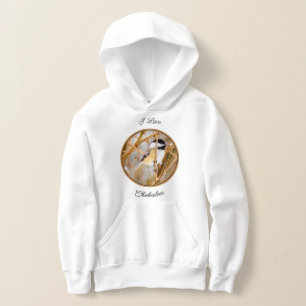 Svart-klädd chickadee - originalfoto t shirt