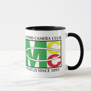 Svart klassikerlogotyp 11 uns Ringermugg Mugg