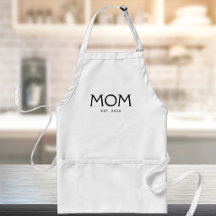 Svart Klassisk Typografi Estalperad Mamma