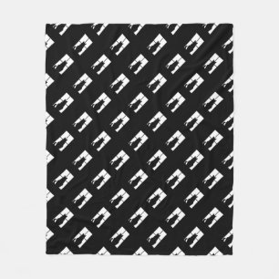 Svart klick om du vill anpassa alternativet Fönste Fleecefilt