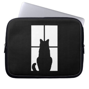 Svart klick om du vill anpassa alternativet Fönste Laptop Sleeve