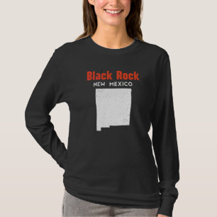 Svart Klippa Usa Stat Amerika Resa Ny Mexikansk Ne T Shirt