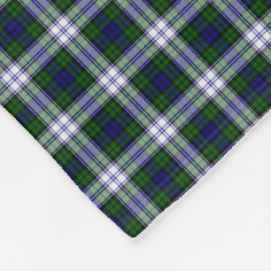 Svart klockamodeTartan Fleecefilt