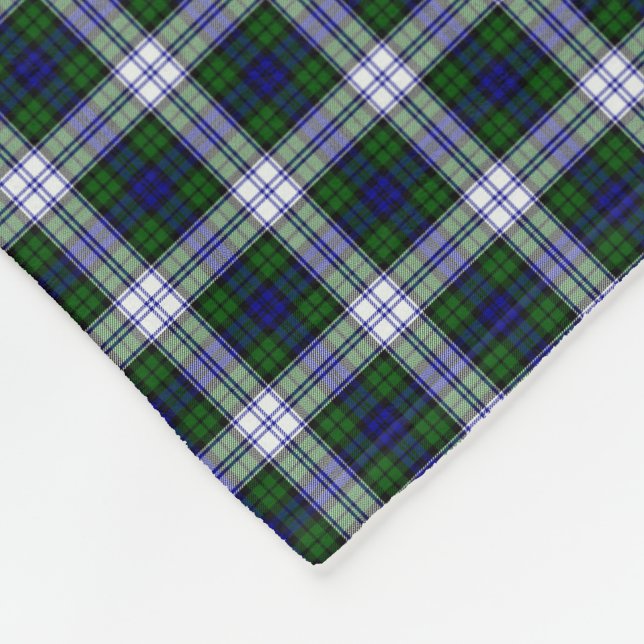 Svart klockamodeTartan Fleecefilt (Hörn)