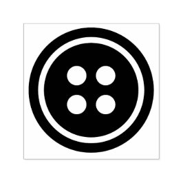 Svart knapp självfärgande stämpel