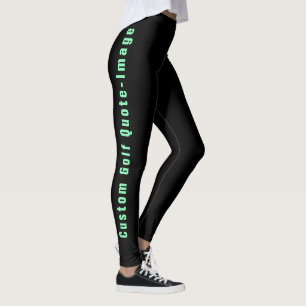 Svart knapp, soft Yoga High Waisted för kvinnor Leggings