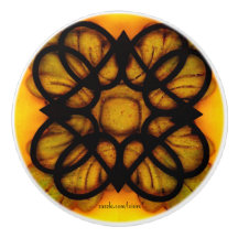 Svart knopp keramisk dragning