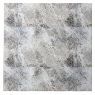 Svart kol och vit marmor Mönster Kakelplatta