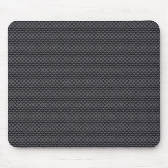 Svart kolfiber musmatta (Framsidan)