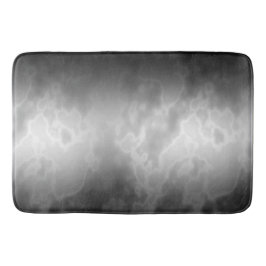 Svart kolmarmor badrumsmatta