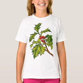Svart konturkonst av juljollekort t shirt