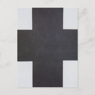 Svart kor av Kazimir Malevich Vykort