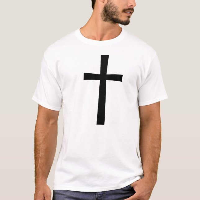 Svart Kor-shierarki Tee Shirt (Framsida)