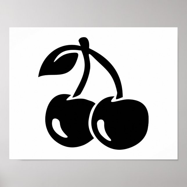 Svart körsbär poster (Framsidan)