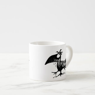 Svart kråka espressomugg