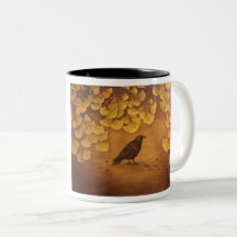 Svart Kråka och Ginkgo Löv.
