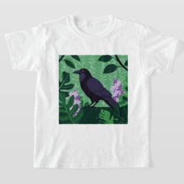Svart kråka t shirt