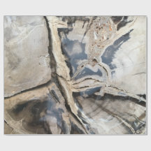 Svart & kräm- Crystal slående in papper