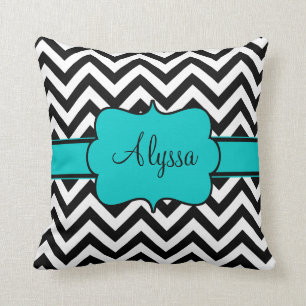 Svart krickasparrepersonlig kudde