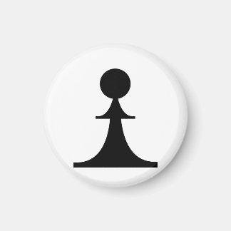 Svart krona (du behöver 8) magnet