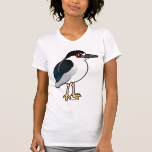 Svart-krönad nattHeron Tee Shirt