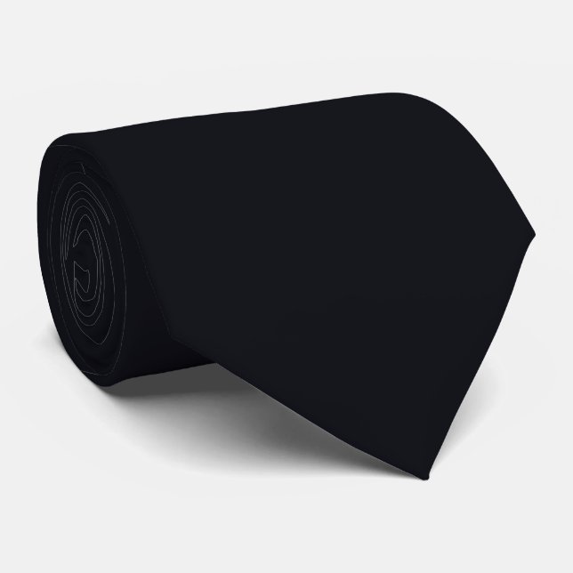 Svart kronärtskocka i Färg Neckwear (Rullad)